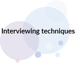inteviewing